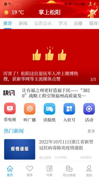 掌上松阳